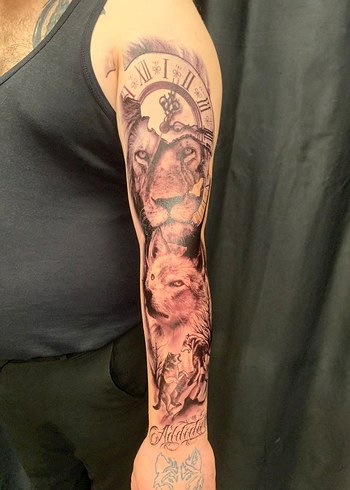 gecici kol  kaplama  dövme - Görsel 5