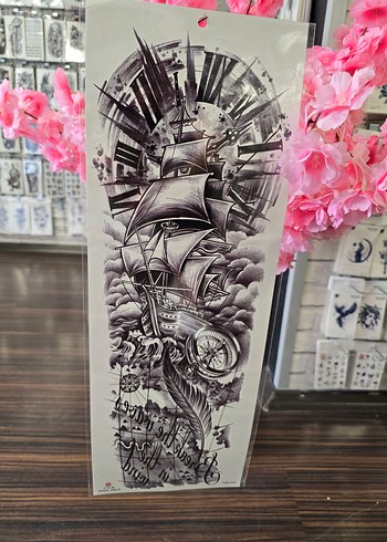 gecici kol  kaplama  dövme - Görsel 20