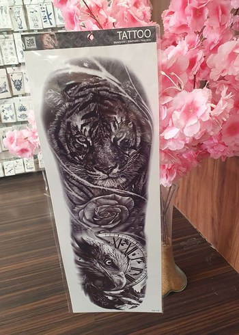 gecici kol  kaplama  dövme - Görsel 10