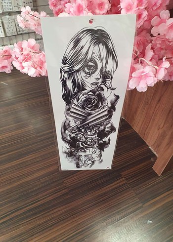 gecici kol  kaplama  dövme - Görsel 9