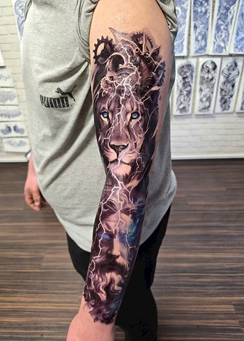 gecici kol  kaplama  dövme - Görsel 11