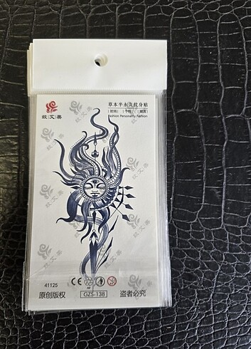 gecici dovme - Görsel 17