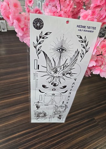 Kol bacak  kaplama  gecici  dovme - Görsel 4