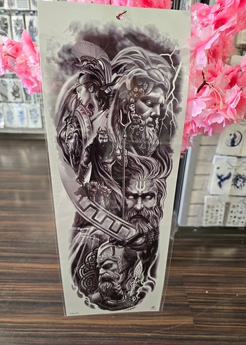 Kol bacak  kaplama  gecici  dovme - Görsel 16