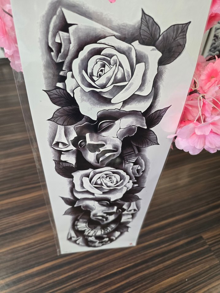 Kol bacak  kaplama  gecici  dovme - Görsel 2