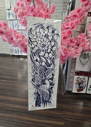 sonradan kararan Kol bacak kaplama gecici  dovme - Görsel 5