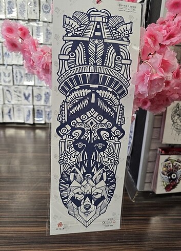 sonradan kararan Kol bacak kaplama gecici  dovme - Görsel 6