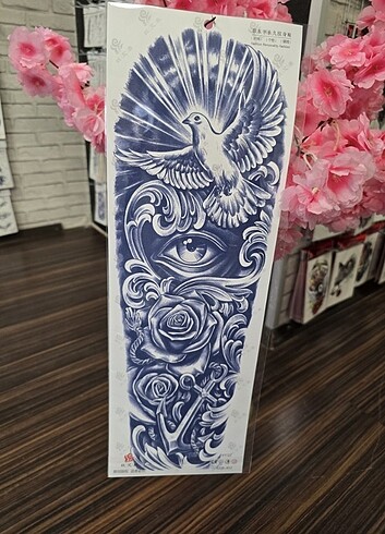 sonradan kararan Kol bacak kaplama gecici  dovme - Görsel 14