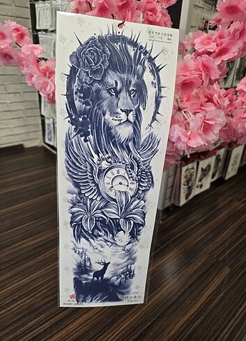 sonradan kararan Kol bacak kaplama gecici  dovme - Görsel 15