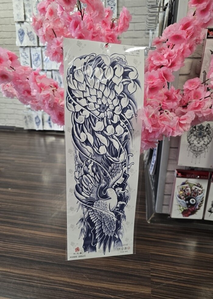 sonradan kararan Kol bacak kaplama gecici  dovme - Görsel 5