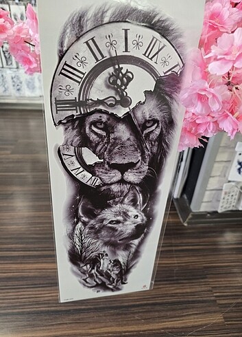 Suya dayanikli  kol bacak  kaplama  geçici dövme - Görsel 3