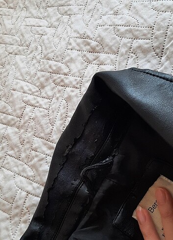 l Beden bershka deri ceket