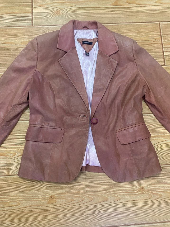 Hakiki Deri Kadın Ceket - Görsel 3