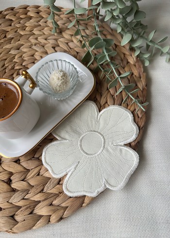 Çiçek Desenli sunum peçetesi - Görsel 2