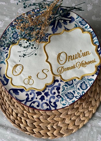 Söz nişan düğün peçetesi - Görsel 2