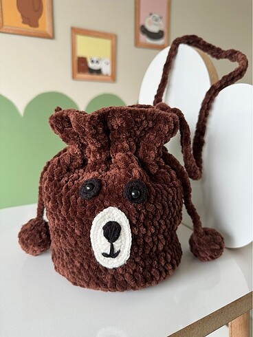 Ayıcık peluş çanta