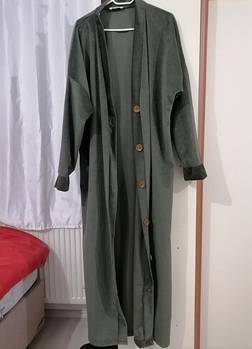 Yesil Kadife kimono 