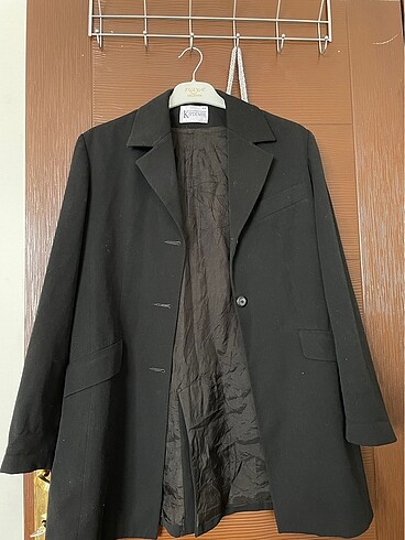 Siyah blazer ceket