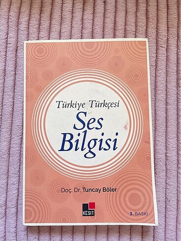 türkiye türkçesi ses bilgisi