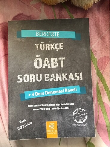 TÜRKÇE ÖABT ÇÖZÜMLÜ SORU BANKASI