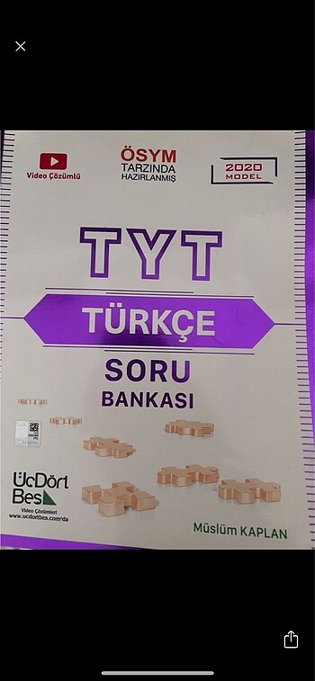 Üç dört beş TYT Türkçe soru bankası