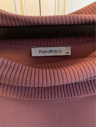 40 Beden Park bravo triko elbise gül kurusu