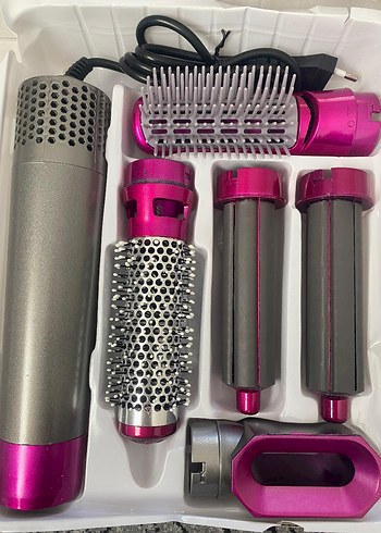 Dempower DP-36 Pembe 5 Başlıklı Saç Şekillendirici - Görsel 2