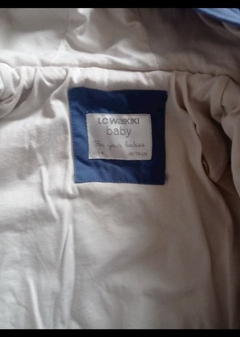 Mavi Fermuarlı Bebek Tulum - Görsel 4