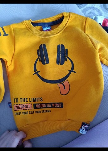 Erkek Çocuk Renkli Baskılı Mavi Denim Pantolon - Görsel 3