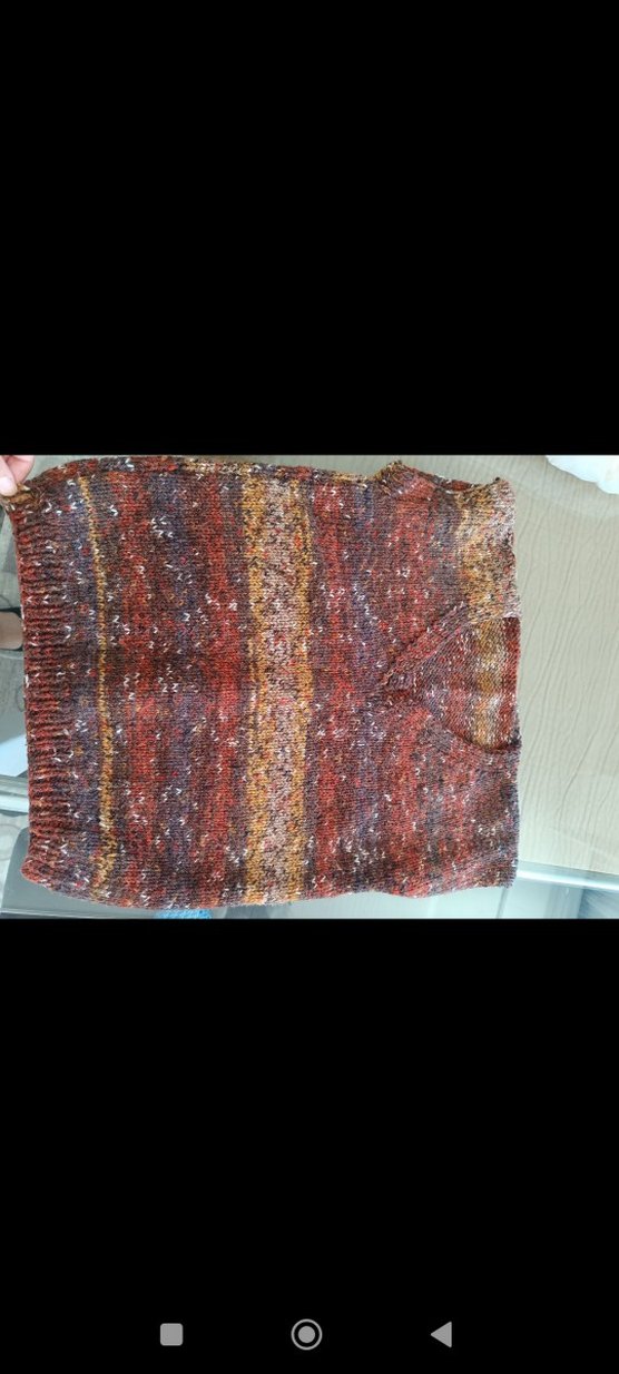 Çok Renkli Yumuşak Hırka.süveter - Görsel 2