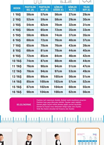 24-36 Ay Beden siyah Renk Erkek Çocuk Siyah Kemerli Yelekli Takım