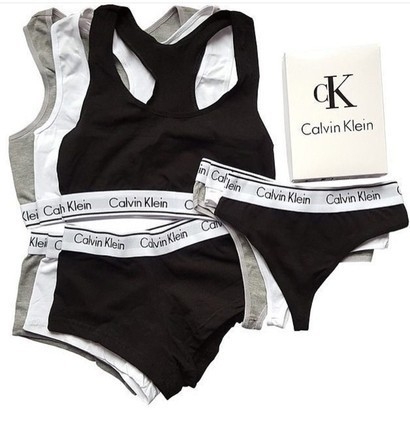Calvin Klein Büstiyer-Boxer-String Spor 3'Lü Set Calvin Klein Çamaşır %62  İndirimli - Gardrops