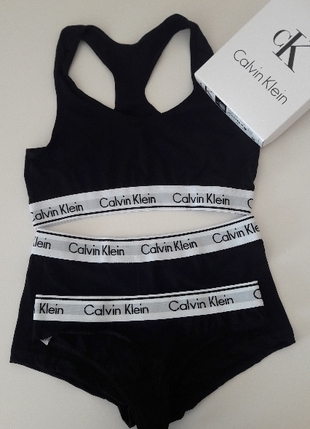 m Beden siyah Renk Calvin Klein 3 lu Takim