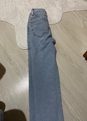 xs Beden Mavi Midi Boy Regular Fit Kadın Kot Pantolon