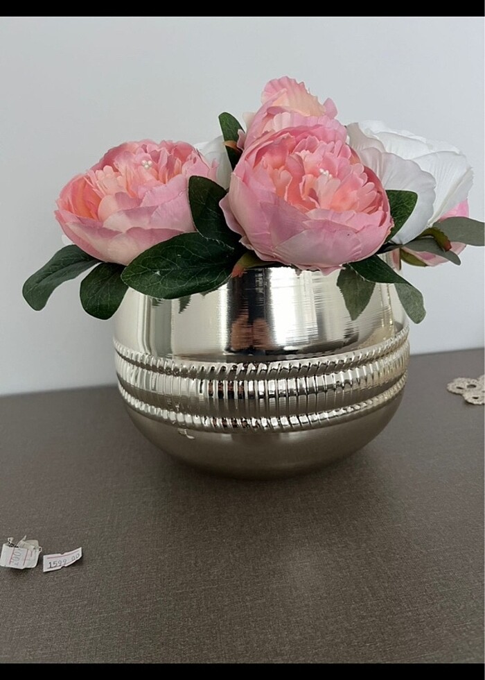 Metal vazo - Görsel 3