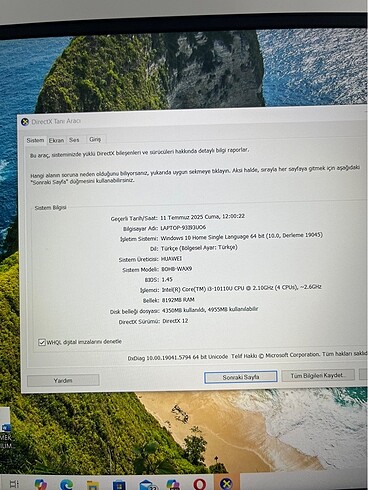 Huawei matebook D15 - Görsel 6