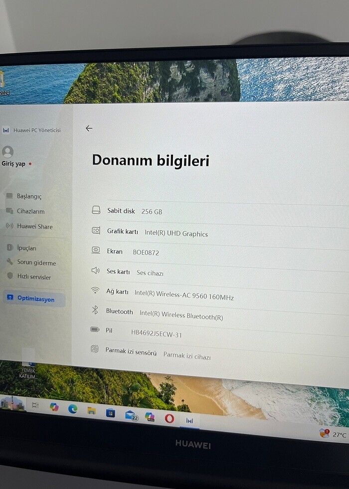 Huawei  matebook D15 - Görsel 5