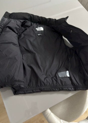 Kadın Siyah Fermuarlı Yüksek Yaka Puff Yelek - Görsel 4