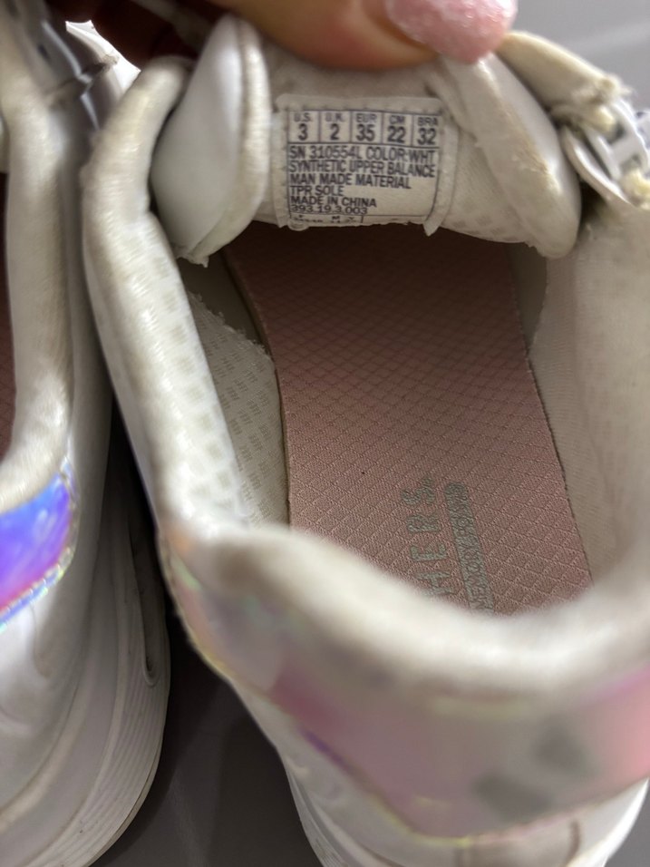 Beyaz Skechers 35 no - Görsel 5