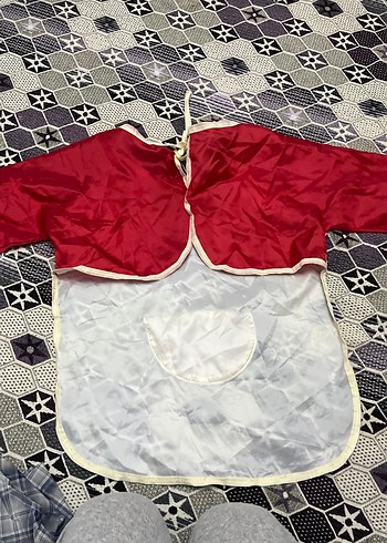 Renkli Batik Desenli Bebek Önlüğü - Görsel 4