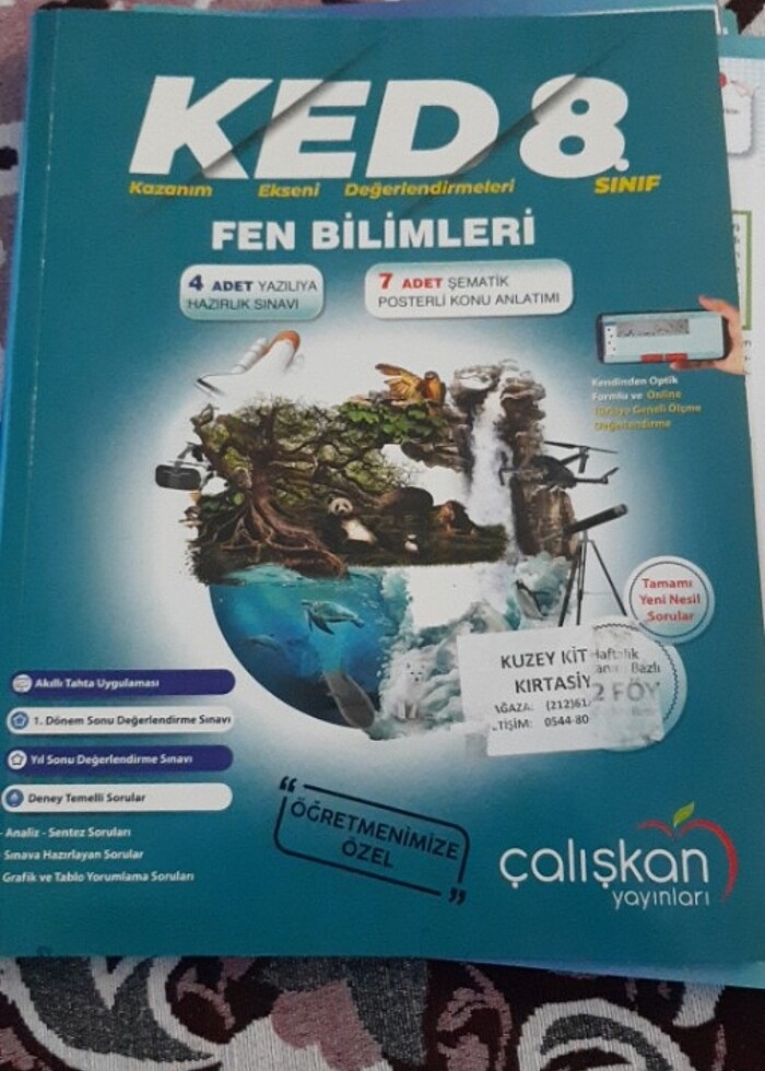 Fen 8. Sinif soru bankası - Görsel 3