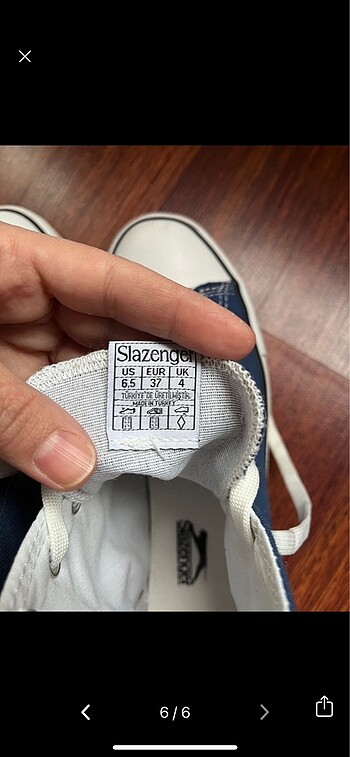37 Beden mavi Renk Converse