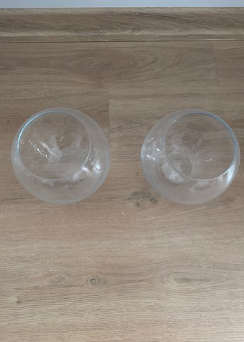 Paşabahçe Şeffaf Renkli Yuvarlak Vazo