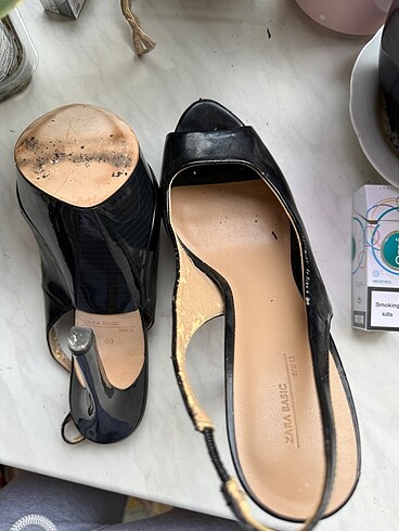 40 Beden Zara kadın ince topuklu ayakkabı