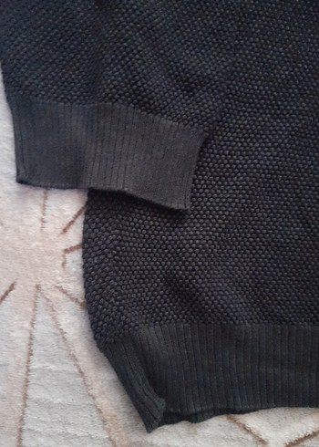xxl Beden gri Renk Gri Erkek Keten Triko Sweatshirt