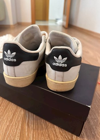 erkek Beyaz Adidas Spor Ayakkabı - Görsel 2