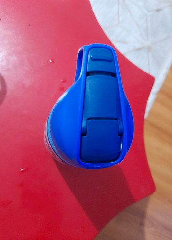 flt& JUMP  into life Çocuklar için renkli mavi termos şişe - Görsel 5