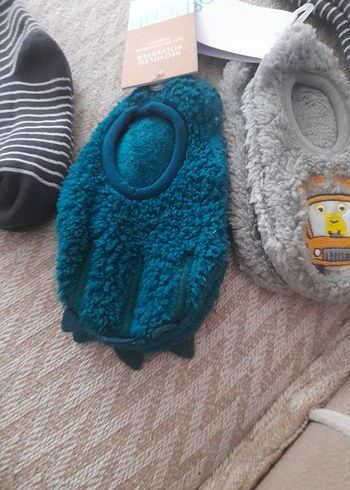 Çocuk Gri Çorap Seti patik çeşitleri - Görsel 2