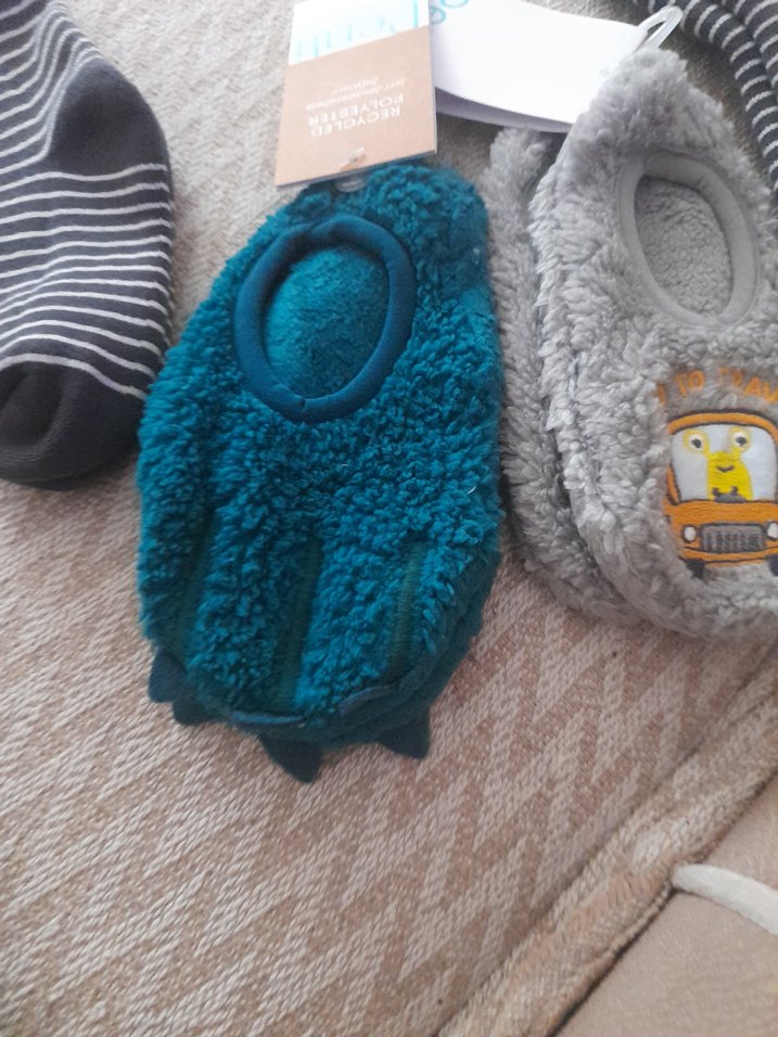 Çocuk Gri Çorap Seti patik çeşitleri - Görsel 2