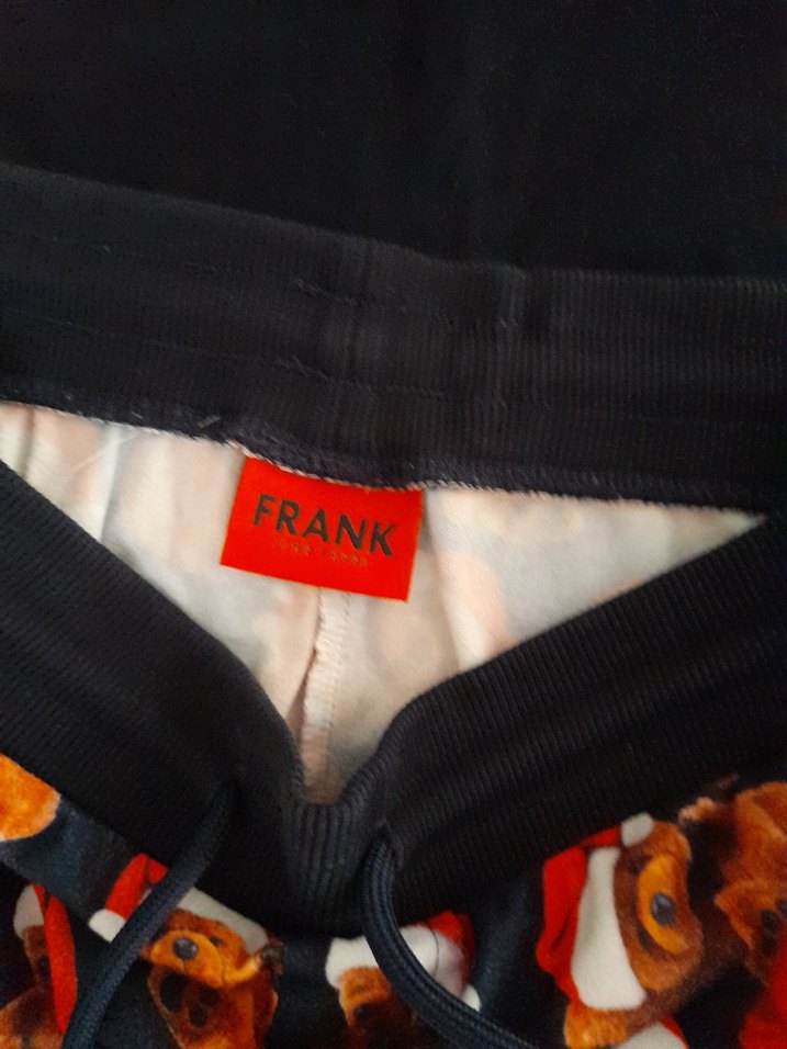 Erkek Siyah Örme Desenli uzun Kollu Pijama Takımı - Görsel 4